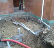 Opération drainage en cours