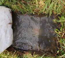 Compteur d'eau sous l'eau, Est-ce normal?