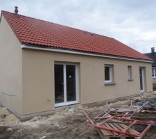 Vue d'ensemble de l'arri&egrave;re de la maison