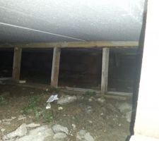 étayage dalle béton