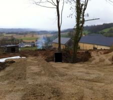 Chemin d'accès de la maison principale