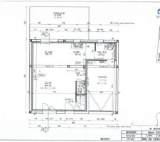 Plan de permis : RDC