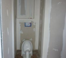 Les WC de la sdb