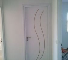 Porte des chambres ...