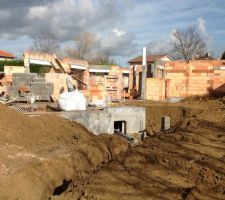 Elévation des murs du RDC sur vide sanitaire