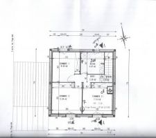 Plan 1er étage.