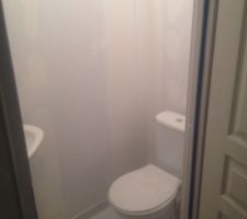 Les toilettes ... avant