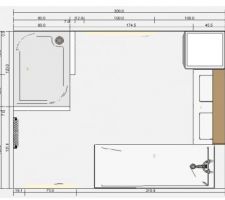 Plan salle de bain