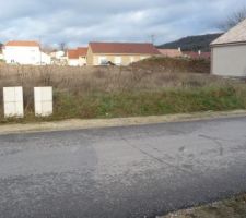 Photo du terrain, d&eacute;j&agrave; viabilis&eacute;