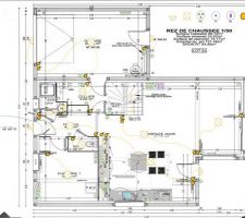 Plan électrique du RdC