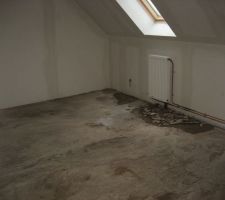 04/03/14-Probl&egrave;me de ragr&eacute;age car certaines parties du plancher sont humides