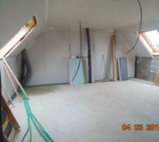étage coté ouest (2 chambre)