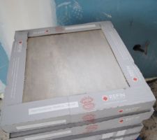 Carrelage du s&eacute;jour arriv&eacute;