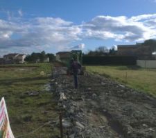 Chemin d?accès après travaux