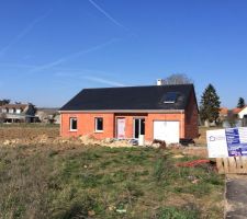 Vu d'ensemble avec le soleil