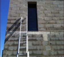 Chassis fixe escalier face ouest