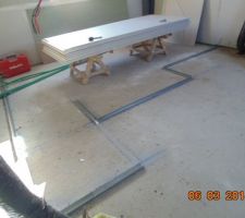 Rail pour placo