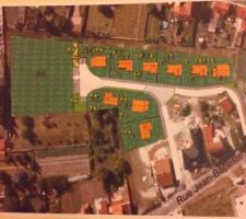 Voici le lotissement ou nous faisons batir