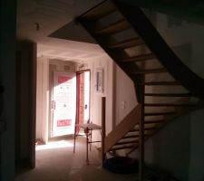 Entrée-escalier