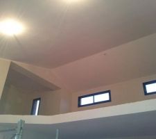 Peinture plafond sejour mezzanine