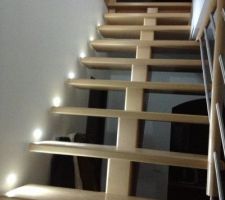 Leds escalier