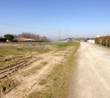 Début du lotissement