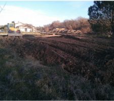 Et voilà le chantier a débuté