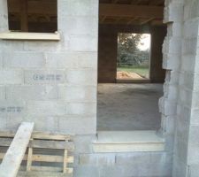 Seuils de portes ton pierre