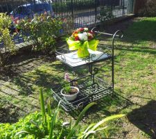 Une petite desserte de jardin