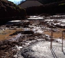 Réalisations du béton autour des micros pieux