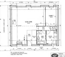 Plan définitif du rez-de-chaussée