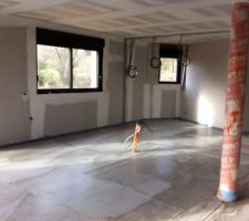 Dalle pour chauufage au sol