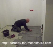 Carrelage de la cuisine