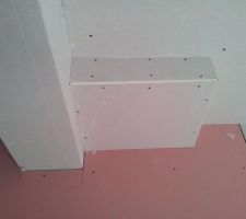 Coffre conduit cheminée