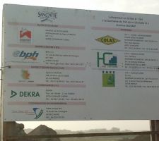 Panneau du lotisseur