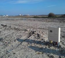 Terrain vue du boitier ErDF