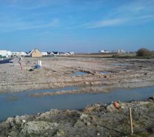 Terrain vue de l'est