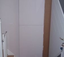 Mise en peinture du placard edf