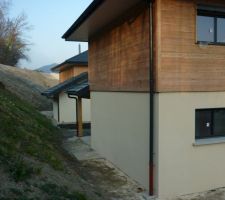 Descentes de chéneaux posées