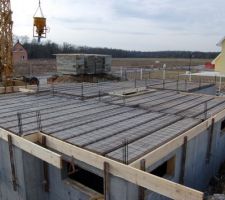 Préparation dalle rdc