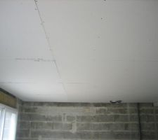 Plafond salon RdC