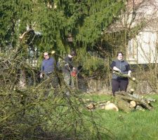 Et un peu de bucheronnage
