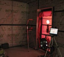 Test intermédiaire d'étanchéité à l'air