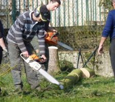 Et un peu de bucheronnage