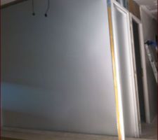 Preparation pour pose escalier des combles