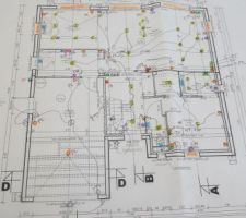 Réflexion sur plan électrique du RDC en cours