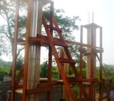 Toujours les poteaux ronds