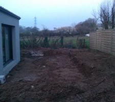 Début de la remise à niveau terrain par Entreprise Sauvetre MTA