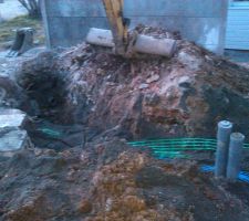 Début de la remise à niveau terrain par Entreprise Sauvetre MTA