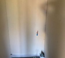 Wc avant coulage de chape